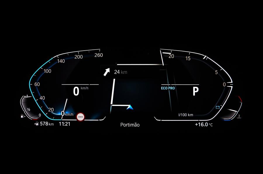 Панель приборов BMW 320d Sport Line (G20) 2019 года  (WW) (фото 304 из 311)